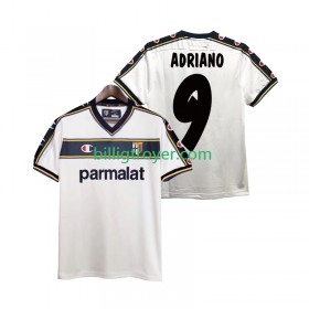 Billige Fotballdrakter Parma ADRIANO 9 2003 Retro Bortedraktsett 2002 Kortermet